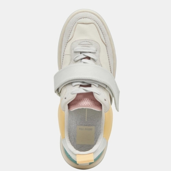 🔹️Dolce Vita🔹️ Leather ALVA Pastel Multi  Sneakers - Picture 2 of 6